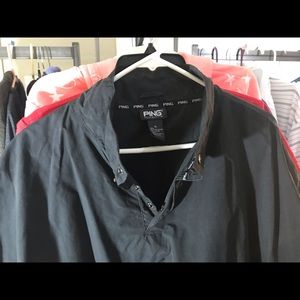 Ping golf pullover jacket size XL